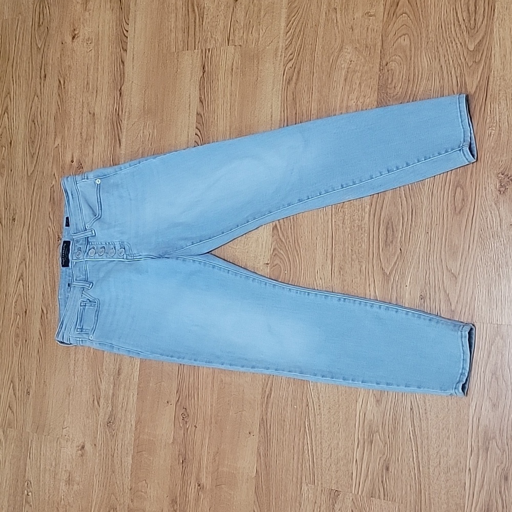 Lucky Brand Mid Rise Skinny Ava Button Fly Jeans Size 4 / 27 Ankle